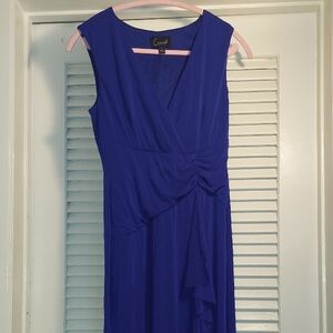 Connected Apparel Royal Blue Maxi Dress